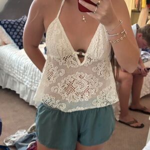 White Lace Edikted Top